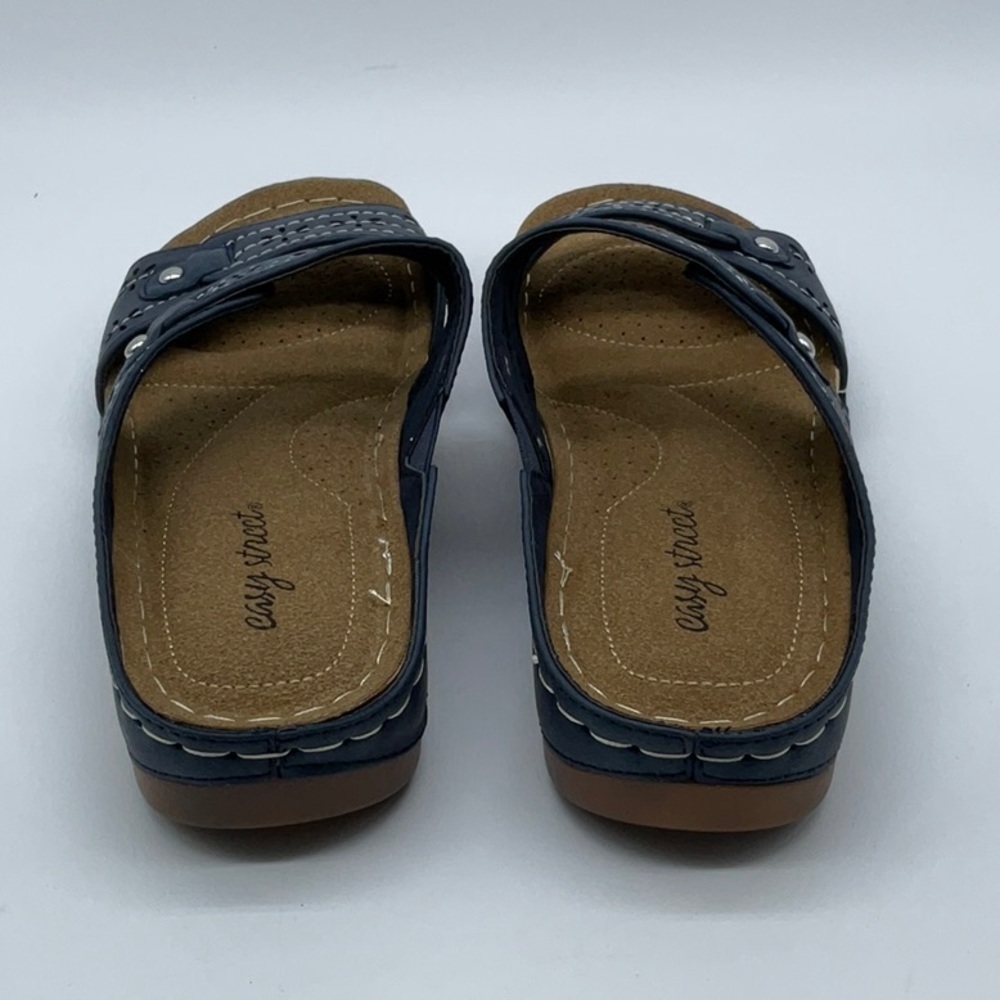 EASY STREET CASH WOMEN’S SANDAL navy - Picture 7 of 8